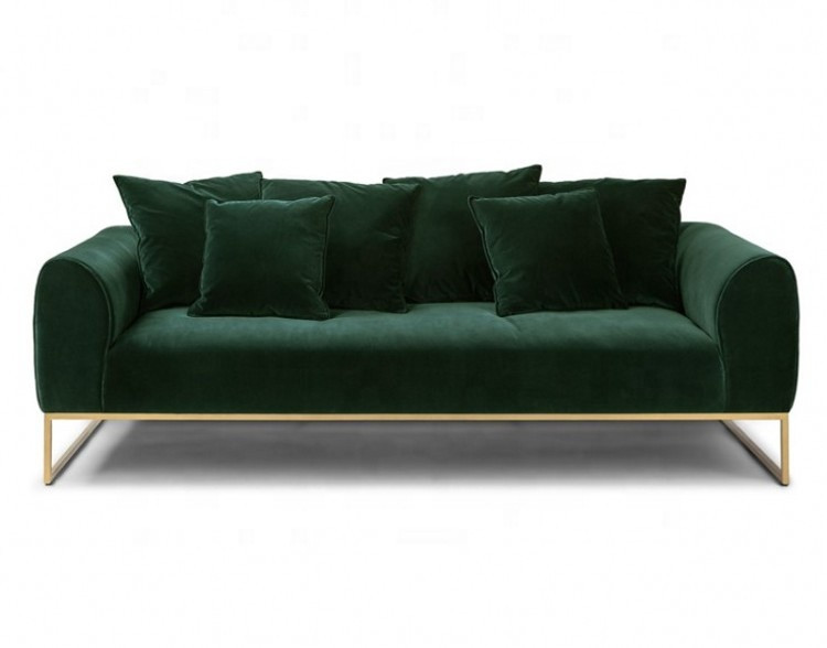 Buy New Design Luxury Velvet Fabric Sofa Set Furniture Living Room Sofa ...