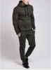 New design mens sportswear gym running clothing plain jogger suits fitted blank tracksuits