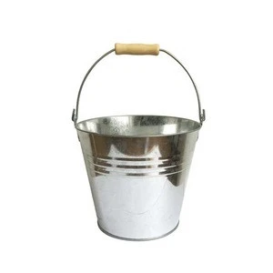 new design mini candle decorative metal painted tin buckets