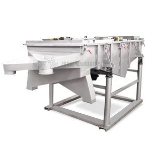 New design vibrating screen price/linear vibrating sieve machine with wide application