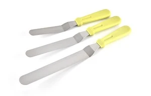 new excellent quality and competitive price straight spatula icing spread tool palette knife for making cake tool
