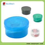 New fashion design headphone in round ear phone case with mic for promotion