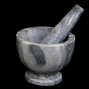 New Hot Sale Indian Handmade Hand Grinder and Crusher For Household and Natural Eco - Friendly Mortar and Pestle for Kitchenware