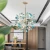 Import new modern indoor designer led home decor ceiling gold chandeliers pendant lights from China