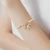 Import New personality Golden Starfish Pendant Freshwater Pearl Bracelet Female Baroque Style Irregular Shaped Pearl handmade Jewelry from China