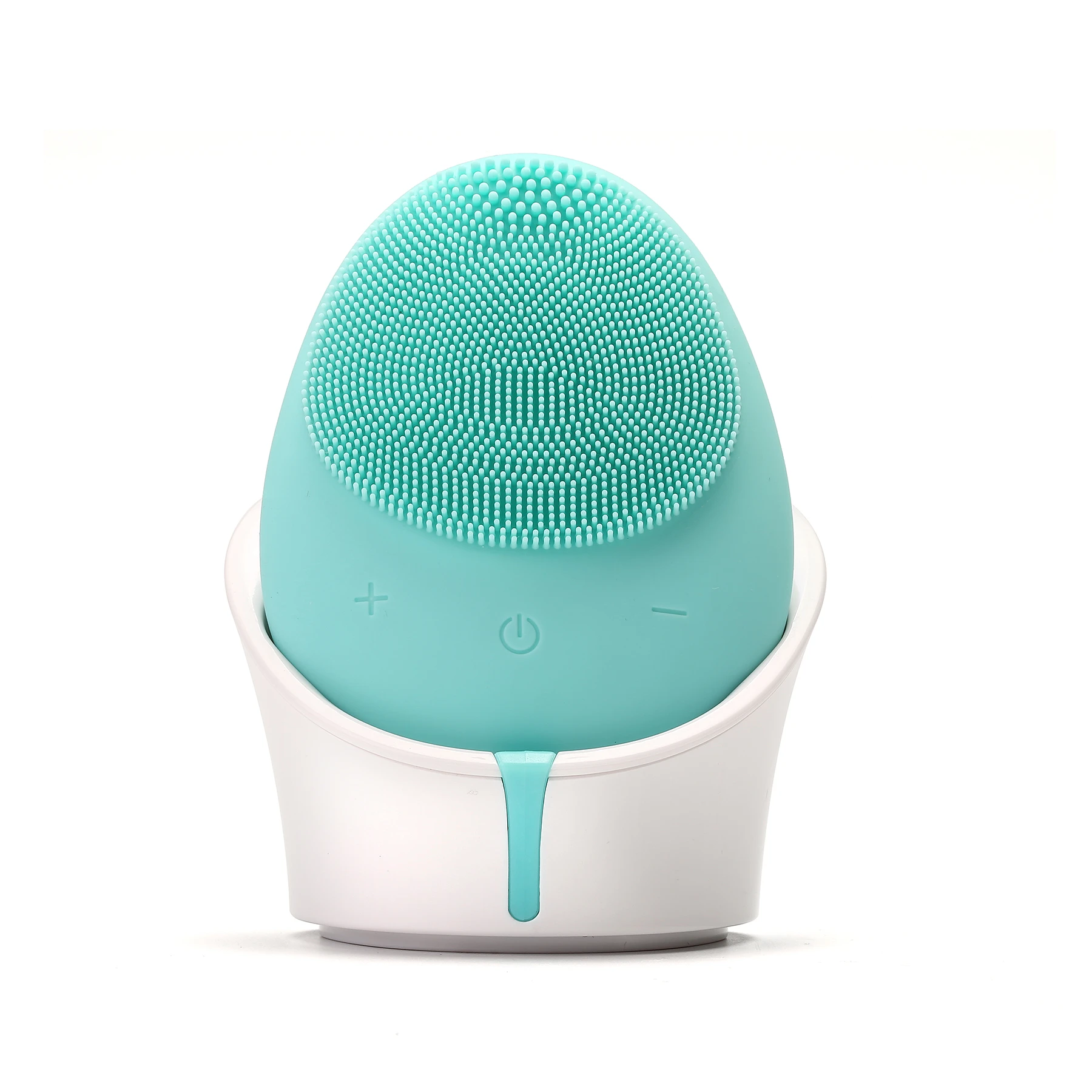 New Product Ideas Cosmetic Dirt Remover Sonic Pore Cleaner Silicone Face Brush Cutest Egg Shaped Facial Exfoliating Brush