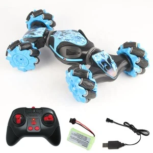 New Products 4wd Off Road Vehicle Toys Changeable Upgrade Four Big Wheel Climbing Drifting Twist Rc Stunt Car For Kid