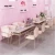 Import new products dark green chairs bar table top marble manicure nail tables from China
