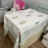 New style Manufacturer Of Cotton Hand Block Print Customized Table Cover India Cotton Table Linen Custom Table Cloth