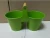 Import Newest Decorative Set of 3 Mini Metal Garden Herb/Plant/Flower Pots with Galvanized Zinc Tray from China