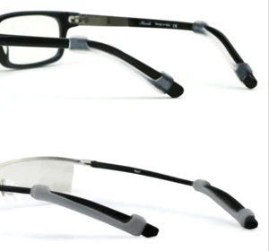 Newest fashion promotional Adjustable Eyeware accessories anti-skid silicone eye glasses temple