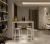 Import Newly Modern Minimalist Creative Wooden Home Bar Table and Chairs from China