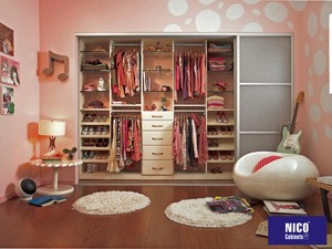 NICOCABINET Mini Wardrobe Furniture Bedroom Storage Kids Closet Girl wardrobe