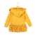 Import NO MOQ 2020 new long sleeve coats solid color hooded tops fall winter kids clothes plus size ruffle jackets from China