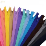 no.3 Invisible Zipper closed Zipper dress pillow case quilt cover hidden pillow invisible nylon zipper for sale
