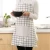 Import Nordic Style Apron Plaid Printing Brief Adult Apron with Big Pocket Kitchen Baking Cooking Accessories Bib Aprons from China