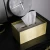 Import Nordic Tissue Box Creative Container Design Brass Home Bathroom Napkin Paper Container Paper Towel HD-0012 from China