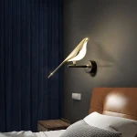 Novel magpie bird design luxury decor wall lamp for living room hotel  ETL891278