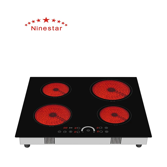 NS.D - 862   Any pot for Restaurant use 4 burners Ceramic hob Infrared Cooktop