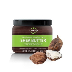 OEM Custom Cosmetic Best Selling Products for Men and Women100% Organic Unrefined Shea Butter for Skin and Hair