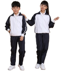 OEM custom design Primary Middle High School Uniforms sports track suit wear for students