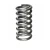 Import OEM Precision Hardware Zinc Plated Steel Shock Absorber Tension Coil Spring from China