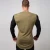 Import OEM service men s gym wear printed dry fit long sleeve longline t shirt from China