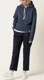 OEM/ODM wholesale Premium hooded sweatshirt Long sleeve terry cotton pullover crop top hoodie for women