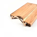 Oempromo home kitchen custom personalized chopping serving plate natural bamboo wood cutting board