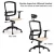 Import Office chair parts/chair back plastic components from China