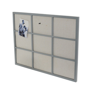 Office Home Used Wall Mounted  memo board fabric notice bulletin board