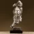 Import Office Table Vintage Thinker Abstract Art People Statues Sculpture Silence is Gold Resin Crafts for Home Decoration from China