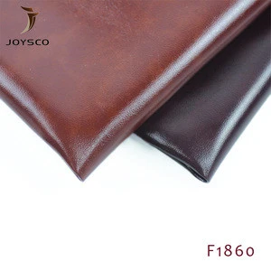 Oil buffalo PVC leather split suede backing vinyl leather synthetic PVC leather for sofa