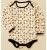 Import organic cotton indian supplier Baby romper printed Baby Bodysuits Toddlers Romper Jumpsuits soft cotton babies yarn dyed romper from India