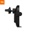 Original Xiaomi Wireless Car Charger 20W Max Electric Auto Pinch 2.5D Glass Ring Lit Charging for Xiaomi Mi Smartphone