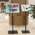 Import Outdoor Advertising Black  Snap Frame Photo Album Frame  Roll Up KT Stand with Floor Stand Board Banner from China