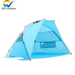 Outdoor Automatic Pop Up Beach tent Camping Anti-UV Canopy Fishing Tent Folding Beach Hydraulic Automatic Tent Sun Shelter