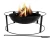 Import Outdoor BBQ Fire Pits Free sample 2017 Garden Wood Burning Custom Size Steel Fire Bowl with Screen and Cover from China