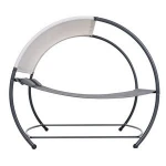 Outdoor Canopy Daybed Sun Lounger Shade Two Seaters Loungers with pillow sunbed
