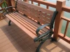 outdoor furniture 100% recycled wood plastic composite wpc garden bench