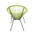 Import Outdoor Plastic String Chair Rattan Furniture Garden Egg Sunchair Patio furniture Acapulco Chair Contemporary Bistro Chair from China