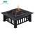 Import Outdoor square table fire pit design from China