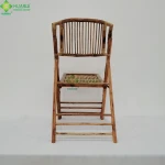 Outdoor used wood Bamboo Folding Chairs