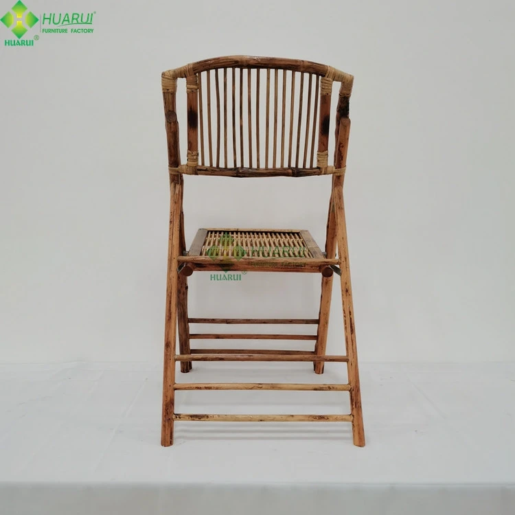 Outdoor used wood Bamboo Folding Chairs