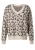 Import Oversized custom jacquard knitted animal women leopard print sweater from China