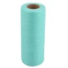 Perforated viscose fabric rolls for household cleaning