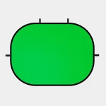 Photography Reflector Portable Chromakey Backdrops For YouTube Video Studio 100x150cm Backdrop Green Screen Background