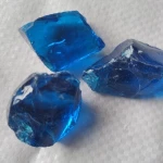 Pink Glass Granules  Glass Chips Glass Boulder Crushed Chips