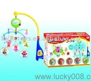 Plastic baby hanging musical mobiles