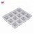 Import plastic biodegradable PP 12 cavity chess ice cube tray with lid from China